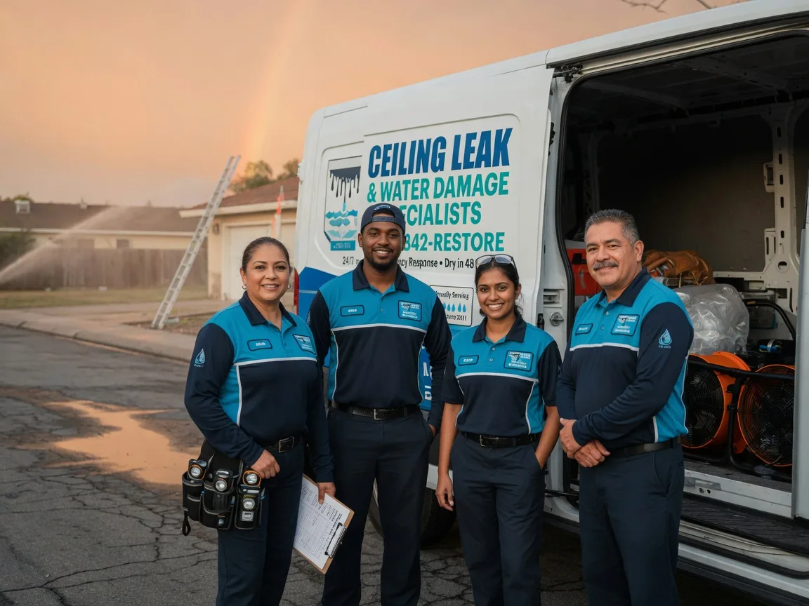 Ceiling Leak Cleanup company in Oliveburg, PA